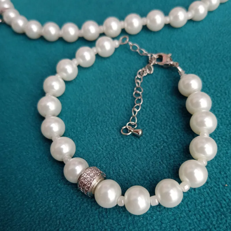 Parure Halo de Perles 3