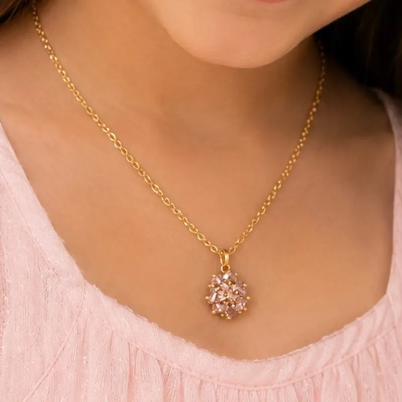 Collier Fleur de Cristal