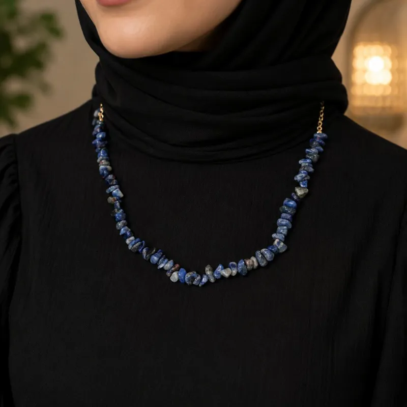 Collier Pierre Lapis 3