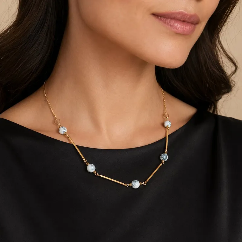 Collier Brise Marbrée