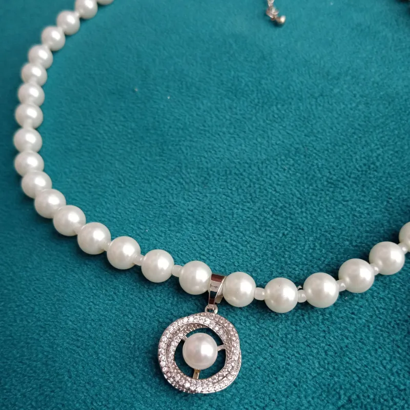 Parure Halo de Perles 2