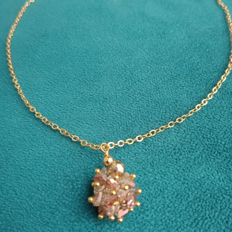 Collier Fleur de Cristal 2