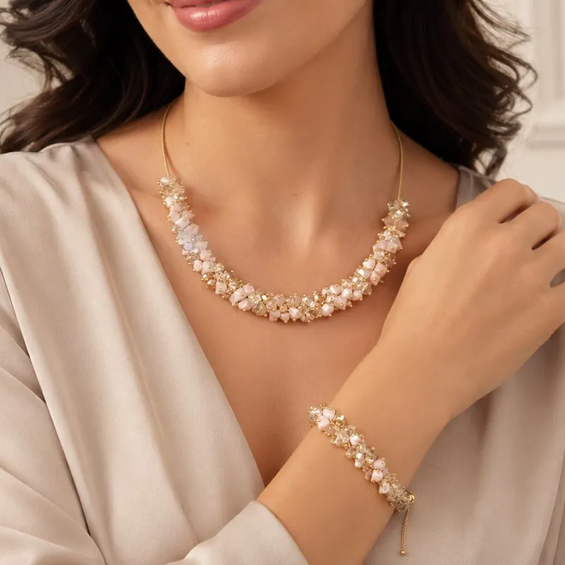 Parure Éclat Rosé