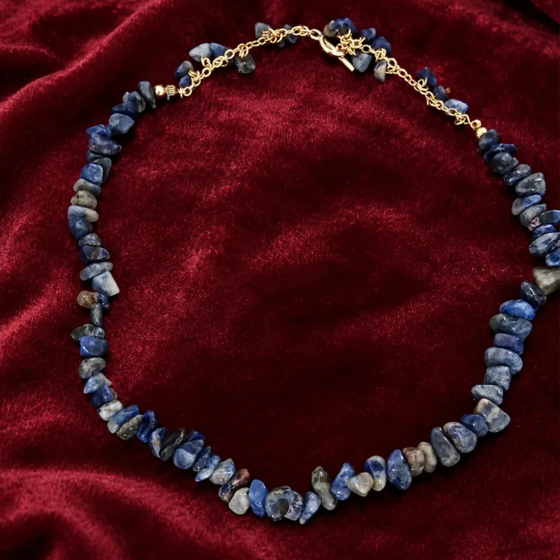 Collier Pierre Lapis 2