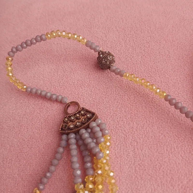 Collier Cascade de Perles Royale 4