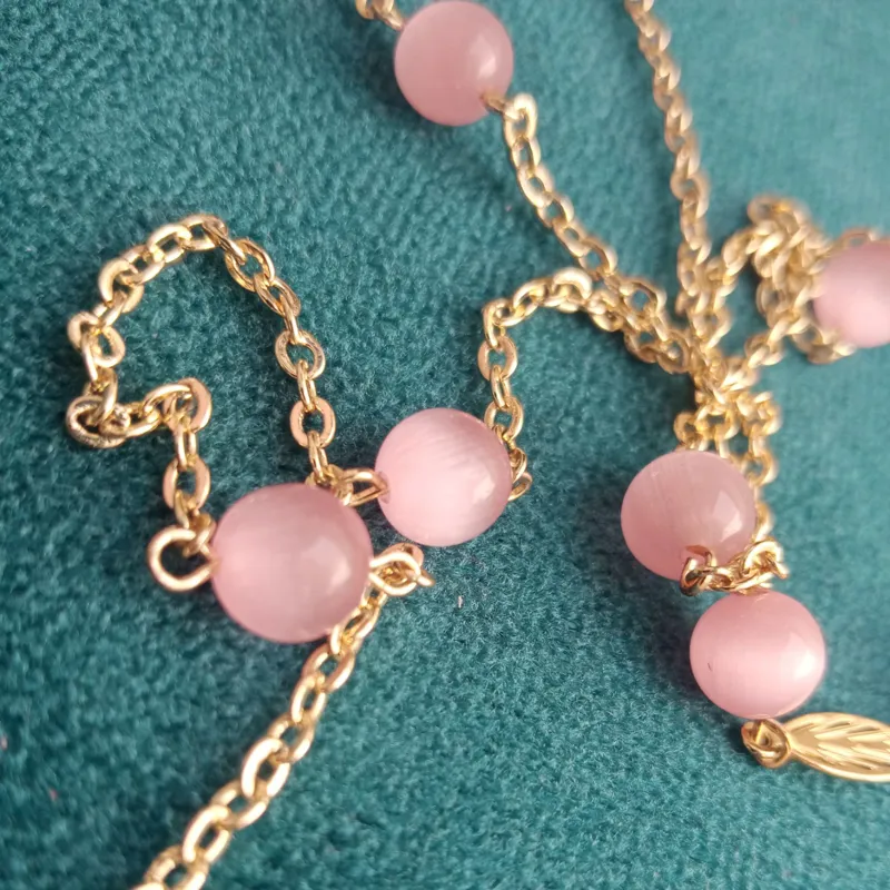 Collier Élégance Rose 2