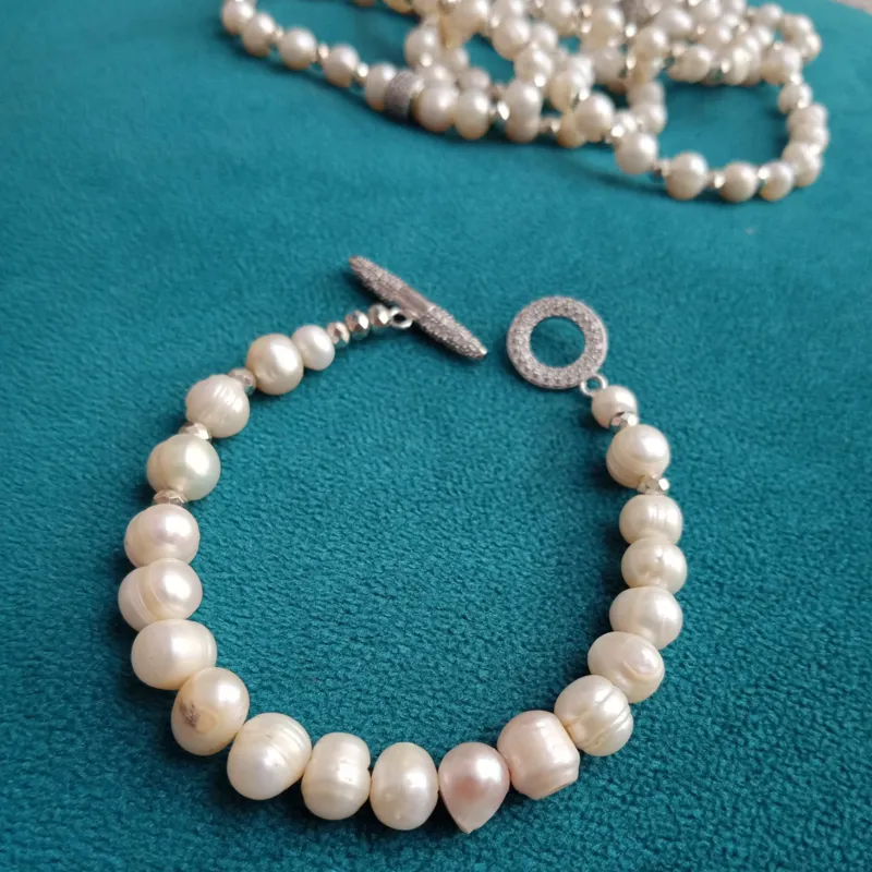 Parure Cascade de Perles 3