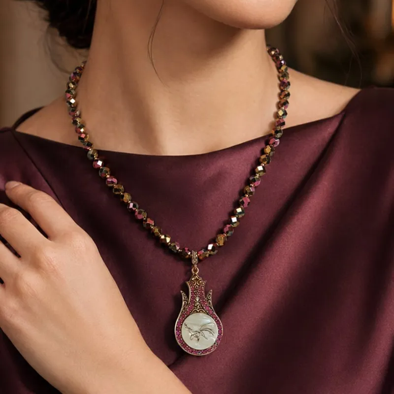 Parure Grenade Rubis 4