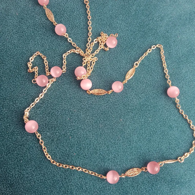 Collier Élégance Rose 3
