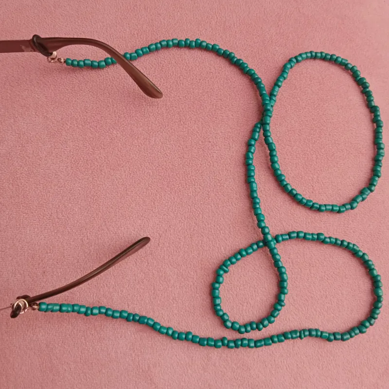 Chaîne Lunettes Touche Turquoise 2