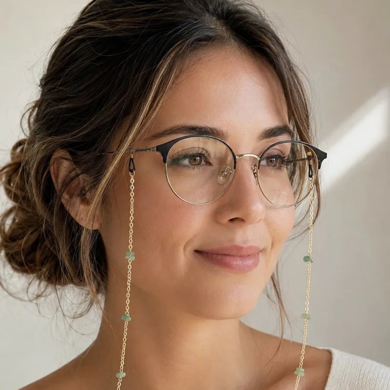 Cordon Lunettes Touche Verte