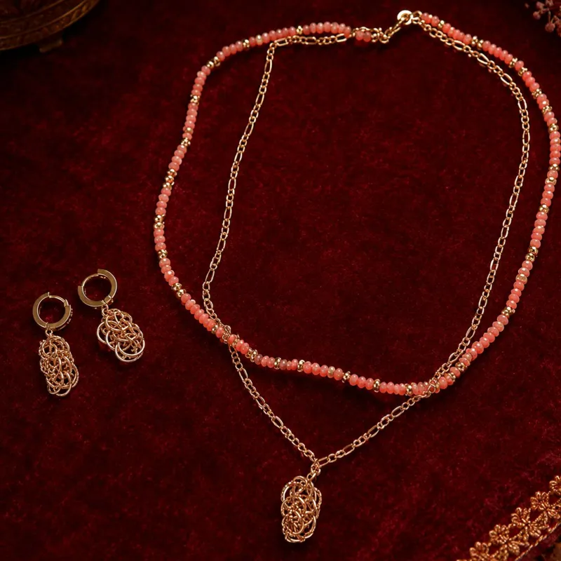 Parure Corail du Couchant 2