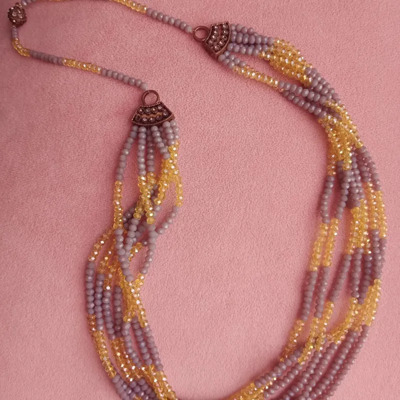 Collier Cascade de Perles Royale 5