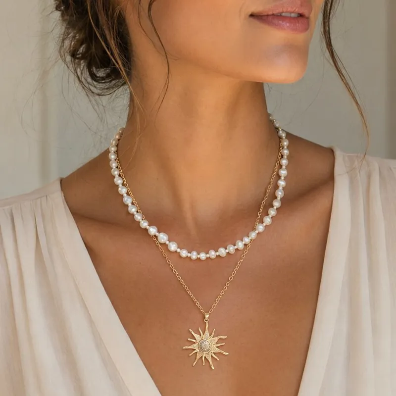 Collier Élégance Solaire